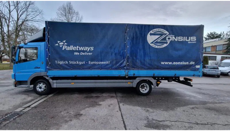 Mercedes-Benz Atego 818 blatt 7m Pritsche E5 Klima Schalter - Nákladné auto: obrázok 1 Mercedes-Benz Atego 818 blatt 7m Pritsche E5 Klima Schalter - Nákladné auto: obrázok 1