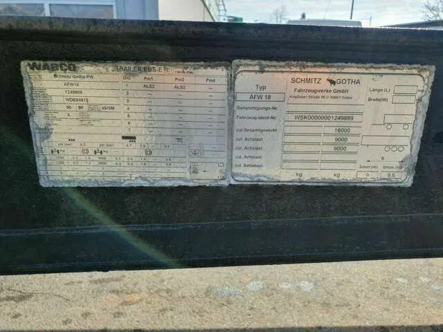 Príves podvozek Schmitz Cargobull 4 x Lafette Standard elox/verzinkt TÜV NEU! 4 x Lafette Standard elox/verzinkt TÜV NEU!: obrázok 12