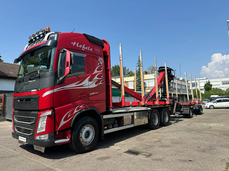 Volvo FH 540 FH540*6x4*Kurzholzzug*Epsilon M12Z*Glogger Anhänger*Retarder - Nákladné vozidlo na prepravu dreva: obrázok 1 Volvo FH 540 FH540*6x4*Kurzholzzug*Epsilon M12Z*Glogger Anhänger*Retarder - Nákladné vozidlo na prepravu dreva: obrázok 1