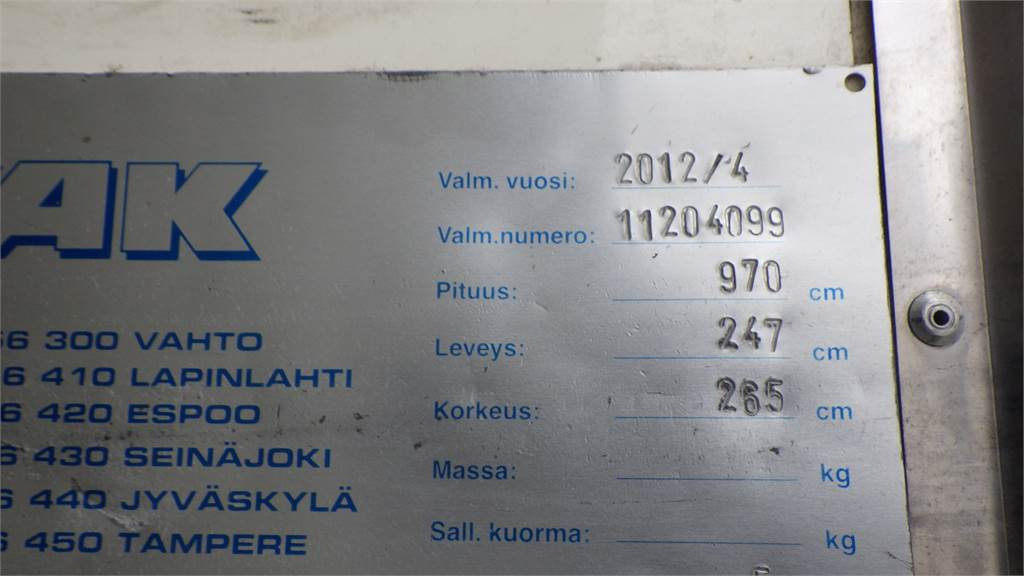 Mercedes-Benz ANTOS 2540 L/6x2 VAK FRC Umpikori - Izotermický nákladní automobil: obrázok 5 Mercedes-Benz ANTOS 2540 L/6x2 VAK FRC Umpikori - Izotermický nákladní automobil: obrázok 5