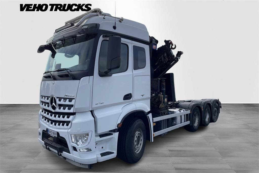 Mercedes-Benz Arocs 3251 8x4*4 - HMF 32 tm - Koukku - Auto s hydraulickou rukou: obrázok 1 Mercedes-Benz Arocs 3251 8x4*4 - HMF 32 tm - Koukku - Auto s hydraulickou rukou: obrázok 1