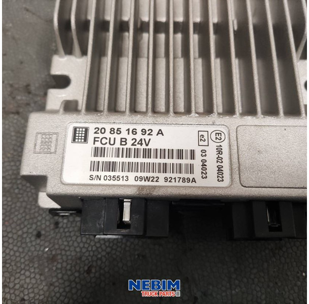 Volvo Volvo - 20851692 - Regeleenheid FCU basic - Náhradný diel pre Nákladné auto: obrázok 2 Volvo Volvo - 20851692 - Regeleenheid FCU basic - Náhradný diel pre Nákladné auto: obrázok 2