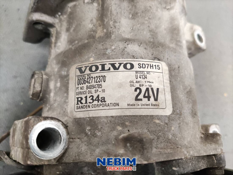 Volvo Volvo - 84094705 - Airco compressor FH4 - Náhradný diel pre Nákladné auto: obrázok 4 Volvo Volvo - 84094705 - Airco compressor FH4 - Náhradný diel pre Nákladné auto: obrázok 4