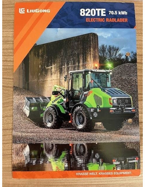 LIUGONG 820 TE vollelektrisch, 6.600 kg, 1.2 cbm - Kolesový nakladač: obrázok 3 LIUGONG 820 TE vollelektrisch, 6.600 kg, 1.2 cbm - Kolesový nakladač: obrázok 3