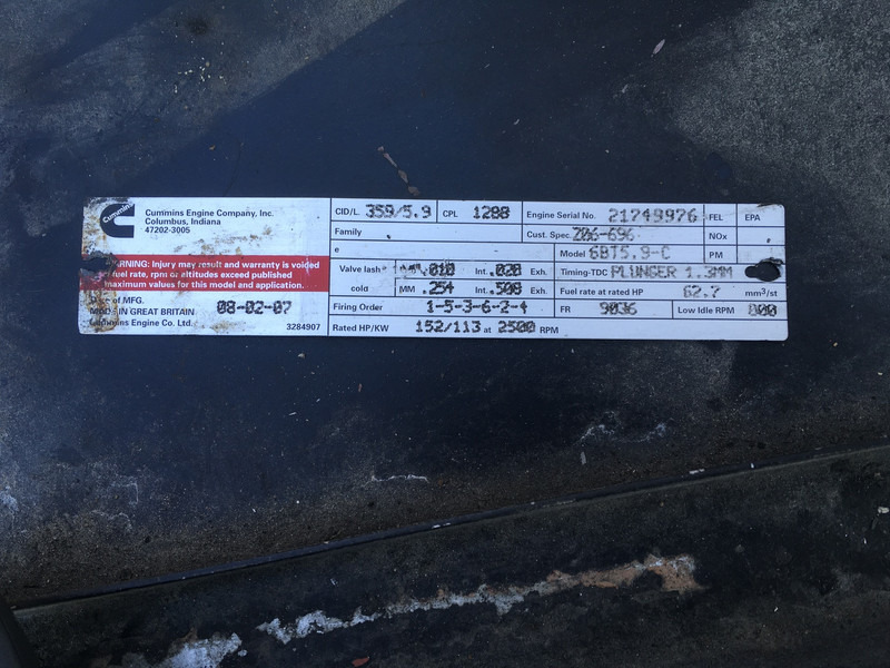 Elektrický generátor Cummins 6BT5.9 GENERATOR 90 KVA USED: obrázok 10 Elektrický generátor Cummins 6BT5.9 GENERATOR 90 KVA USED: obrázok 10