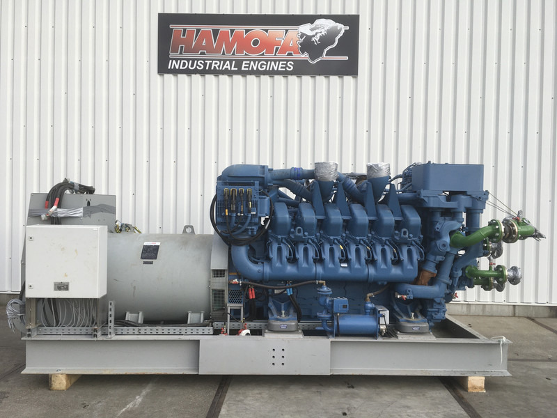 MTU 12V4000 G23R GENERATOR 1550KVA USED - Elektrický generátor: obrázok 1 MTU 12V4000 G23R GENERATOR 1550KVA USED - Elektrický generátor: obrázok 1