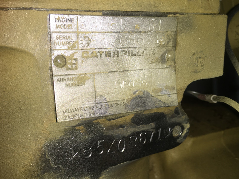 Caterpillar 3306 85Z-1W9156 USED - Stavebné stroje: obrázok 5 Caterpillar 3306 85Z-1W9156 USED - Stavebné stroje: obrázok 5
