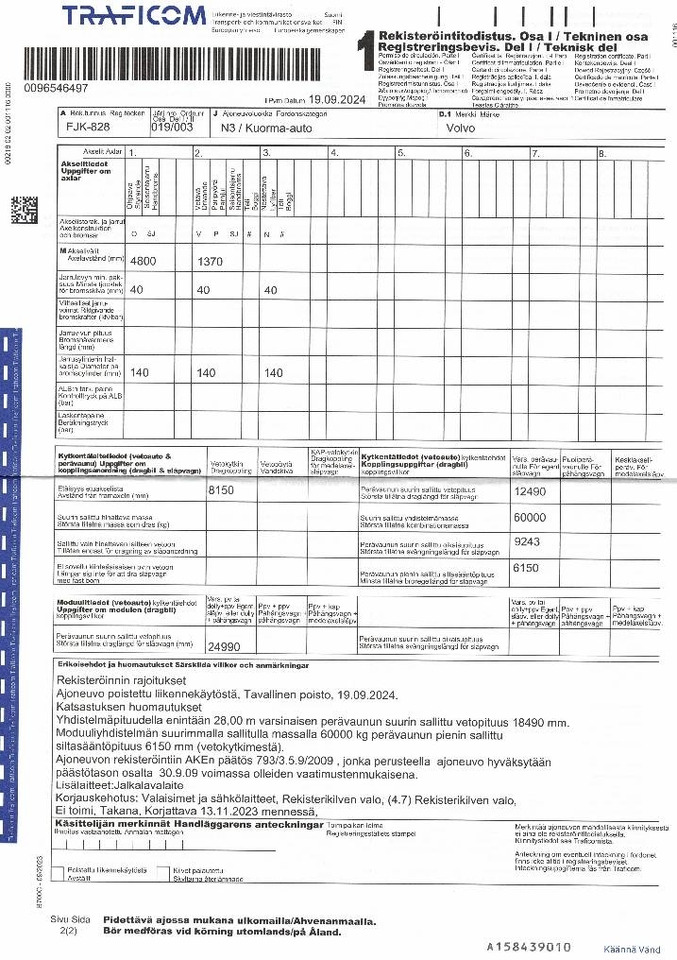 Leasing Volvo FM 13 440  Volvo FM 13 440: obrázok 19