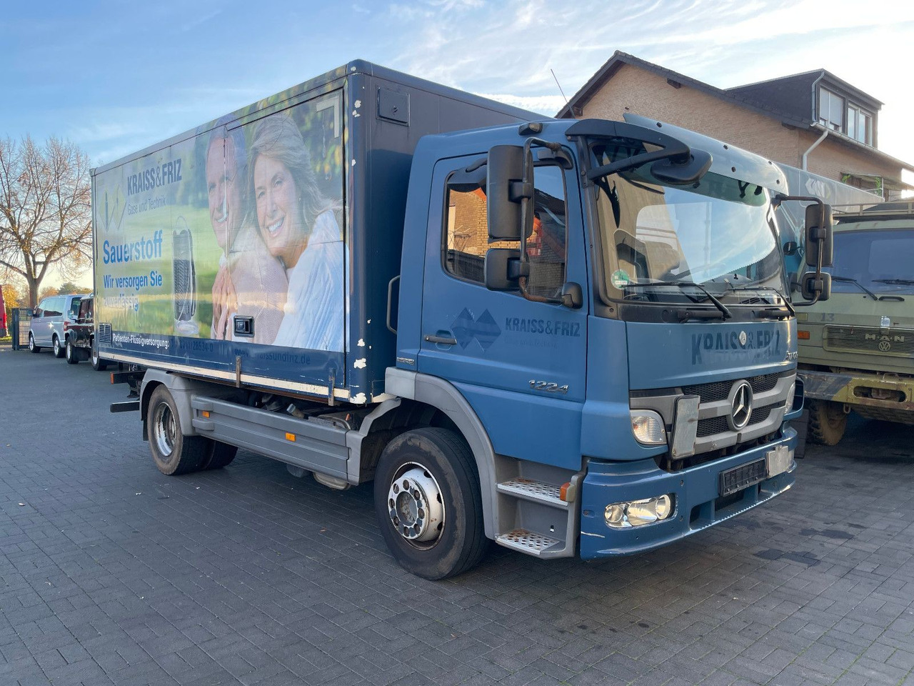 Mercedes-Benz Atego 2 6-Zyl. 4x2 1224 Klima, Radstand: 3.56m. - Skříňový nákladní auto: obrázok 1 Mercedes-Benz Atego 2 6-Zyl. 4x2 1224 Klima, Radstand: 3.56m. - Skříňový nákladní auto: obrázok 1