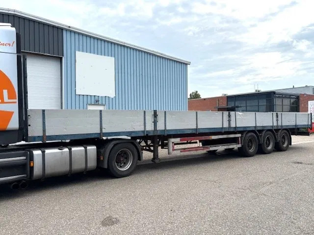 LAG 0-3-39-L 3-AXLE 13.60M. OPEN TRAILER WITH ALUMINIUM SIDE BORDS (FULL STEEL CHASSIS / DRUM BRAKES / ABS-BRAKE SYSTEM / WOODEN FLO - Plošinový/ Valníkový náves: obrázok 1 LAG 0-3-39-L 3-AXLE 13.60M. OPEN TRAILER WITH ALUMINIUM SIDE BORDS (FULL STEEL CHASSIS / DRUM BRAKES / ABS-BRAKE SYSTEM / WOODEN FLO - Plošinový/ Valníkový náves: obrázok 1