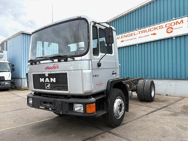 MAN 18 18.232 4x2 FULL STEEL CHASSIS (MANUAL GEARBOX / FULL STEEL SUSPENSION / REDUCTION AXLE) - Podvozek s kabinou: obrázok 1 MAN 18 18.232 4x2 FULL STEEL CHASSIS (MANUAL GEARBOX / FULL STEEL SUSPENSION / REDUCTION AXLE) - Podvozek s kabinou: obrázok 1