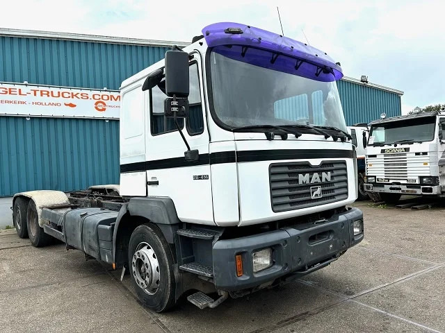 MAN 26.414 FNL-T (6-CILINDERHEADS) 6x4 CHASSIS (EURO 2 / ZF16 MANUAL GEARBOX / REDUCTION AXLES) - Podvozek s kabinou: obrázok 2 MAN 26.414 FNL-T (6-CILINDERHEADS) 6x4 CHASSIS (EURO 2 / ZF16 MANUAL GEARBOX / REDUCTION AXLES) - Podvozek s kabinou: obrázok 2