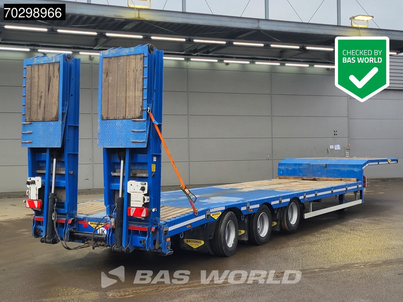 Broshuis 3ASD-18-30/0 Lift + Steering Axle Hydraulic Ramps - Náves podvalník: obrázok 1 Broshuis 3ASD-18-30/0 Lift + Steering Axle Hydraulic Ramps - Náves podvalník: obrázok 1