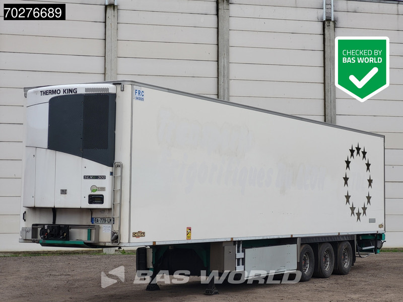 Chereau Thermo King SLXE 300 3 axles Doppelstock Palettenkasten - Náves chladírenské: obrázok 1 Chereau Thermo King SLXE 300 3 axles Doppelstock Palettenkasten - Náves chladírenské: obrázok 1