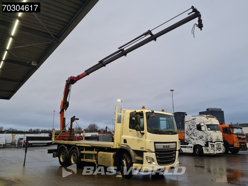 DAF CF 370 6X4 NL-Truck HMF1820-K4 Crane Manual Steelsuspension Big-Axle Euro 6 - Valníkový/ Plošinový nákladný automobil, Auto s hydraulickou rukou: obrázok 3 DAF CF 370 6X4 NL-Truck HMF1820-K4 Crane Manual Steelsuspension Big-Axle Euro 6 - Valníkový/ Plošinový nákladný automobil, Auto s hydraulickou rukou: obrázok 3
