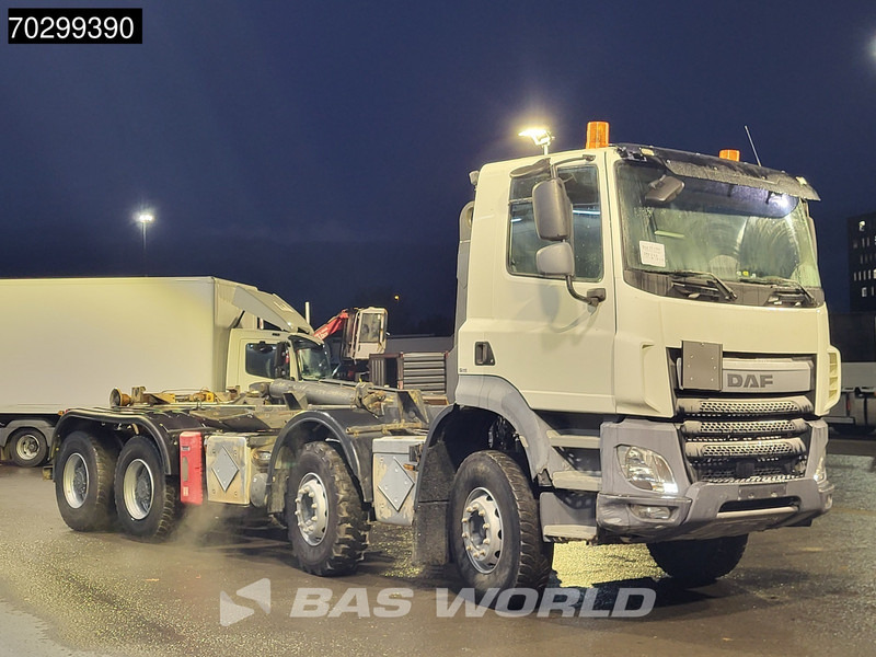 DAF CF 510 8X4 25t Dalby Hook Full Steel Manual Retarder Big-Axle Euro 6 - Hákový nosič kontajnerov: obrázok 3 DAF CF 510 8X4 25t Dalby Hook Full Steel Manual Retarder Big-Axle Euro 6 - Hákový nosič kontajnerov: obrázok 3