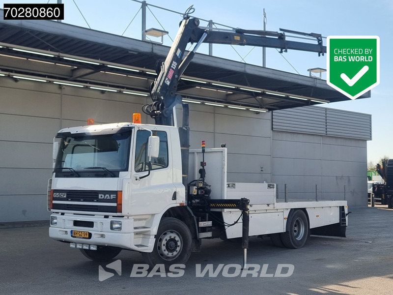 DAF CF65. 220 4X2 NL-Truck Hiab 135-3 Kran Crane Remote Euro 2 - Valníkový/ Plošinový nákladný automobil, Auto s hydraulickou rukou: obrázok 1 DAF CF65. 220 4X2 NL-Truck Hiab 135-3 Kran Crane Remote Euro 2 - Valníkový/ Plošinový nákladný automobil, Auto s hydraulickou rukou: obrázok 1