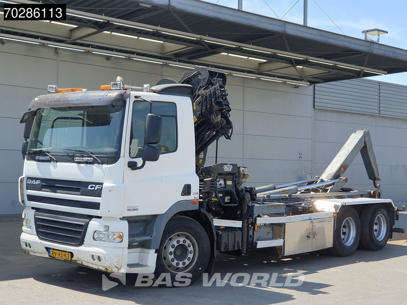DAF CF85.360 CF 6X2 NL-Truck Hiab 211 EP-4 HIDUO Crane + Hooklift Liftachse Euro 5 - Hákový nosič kontajnerov, Auto s hydraulickou rukou: obrázok 3 DAF CF85.360 CF 6X2 NL-Truck Hiab 211 EP-4 HIDUO Crane + Hooklift Liftachse Euro 5 - Hákový nosič kontajnerov, Auto s hydraulickou rukou: obrázok 3