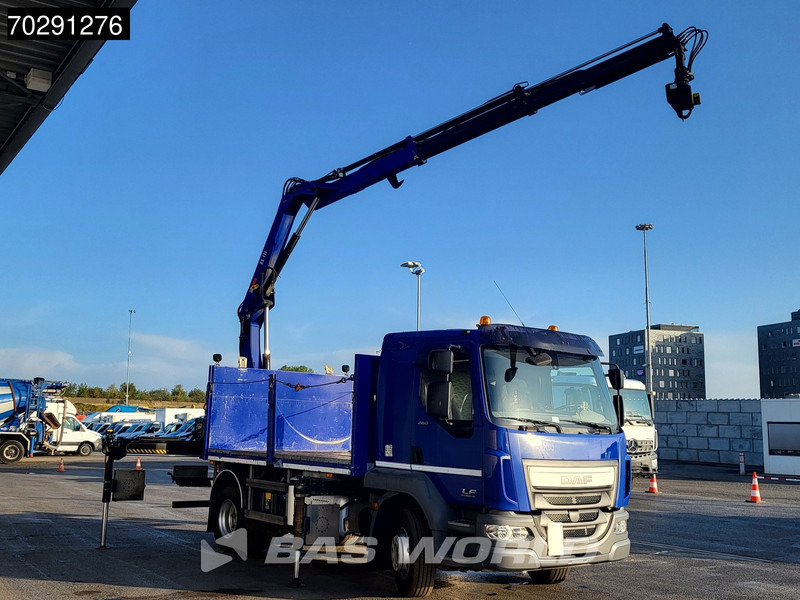 DAF LF 260 LF 4X2 HIAB 111 B-2 Hiduo Crane Automatic ACC Euro 6 - Valníkový/ Plošinový nákladný automobil, Auto s hydraulickou rukou: obrázok 3 DAF LF 260 LF 4X2 HIAB 111 B-2 Hiduo Crane Automatic ACC Euro 6 - Valníkový/ Plošinový nákladný automobil, Auto s hydraulickou rukou: obrázok 3