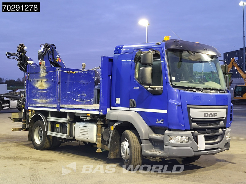 DAF LF 260 LF 4X2 Hiab 111 B-2 HIDUO Crane Kran Remote control Automatic ACC Euro 6 - Valníkový/ Plošinový nákladný automobil, Auto s hydraulickou rukou: obrázok 3 DAF LF 260 LF 4X2 Hiab 111 B-2 HIDUO Crane Kran Remote control Automatic ACC Euro 6 - Valníkový/ Plošinový nákladný automobil, Auto s hydraulickou rukou: obrázok 3