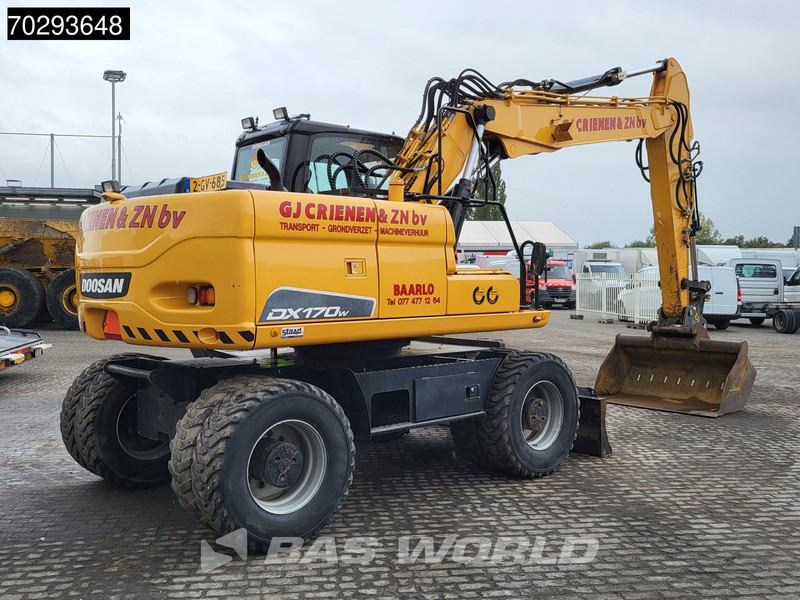 Doosan DX170 W - Kolesové rýpadlo: obrázok 5 Doosan DX170 W - Kolesové rýpadlo: obrázok 5