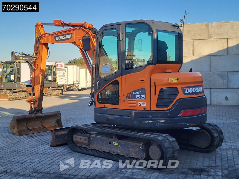 Doosan DX63-3 - Mini rýpadlo: obrázok 2 Doosan DX63-3 - Mini rýpadlo: obrázok 2