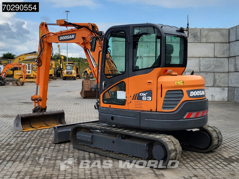 Doosan DX63-3 - Mini rýpadlo: obrázok 5 Doosan DX63-3 - Mini rýpadlo: obrázok 5