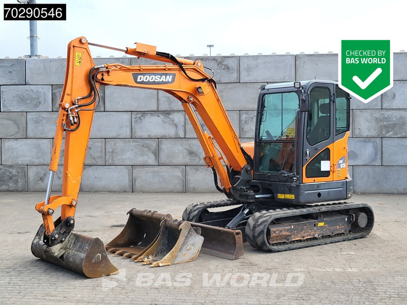 Doosan DX63-3 - Mini rýpadlo: obrázok 1 Doosan DX63-3 - Mini rýpadlo: obrázok 1