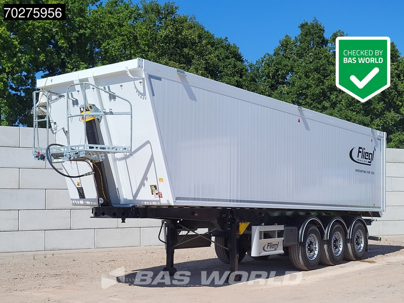 Fliegl SDS02 3 axles 50m3 ALU Liftachse - Náves sklápěcí: obrázok 1 Fliegl SDS02 3 axles 50m3 ALU Liftachse - Náves sklápěcí: obrázok 1