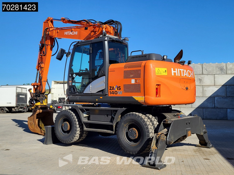 Hitachi ZX140W -5 OUTRIGGERS + BLADE - Kolesové rýpadlo: obrázok 3 Hitachi ZX140W -5 OUTRIGGERS + BLADE - Kolesové rýpadlo: obrázok 3
