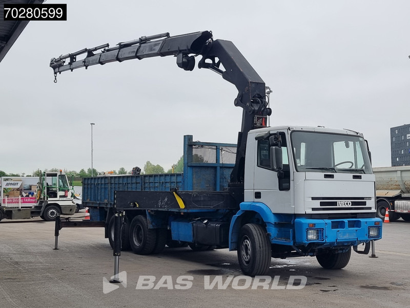 Iveco EuroTrakker 310 6X4 Palfinger PK36002 Kran Crane Manual Big-Axle Euro 3 - Valníkový/ Plošinový nákladný automobil, Auto s hydraulickou rukou: obrázok 2 Iveco EuroTrakker 310 6X4 Palfinger PK36002 Kran Crane Manual Big-Axle Euro 3 - Valníkový/ Plošinový nákladný automobil, Auto s hydraulickou rukou: obrázok 2