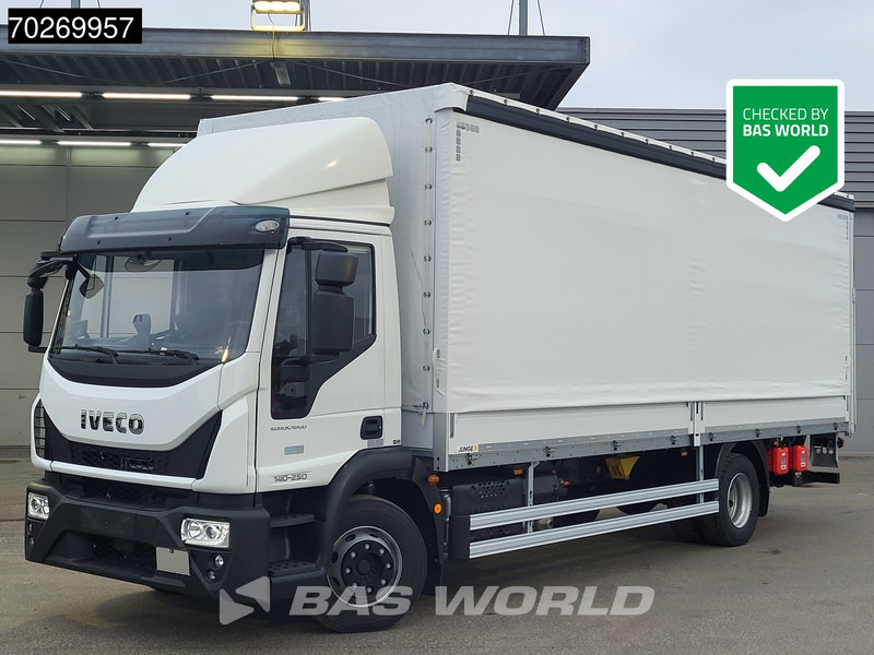 Iveco Eurocargo 140E250 4X2 NEW 14tonner ACC Ladebordwand Automatic Euro 6 - Plachtové nákladné vozidlo: obrázok 1 Iveco Eurocargo 140E250 4X2 NEW 14tonner ACC Ladebordwand Automatic Euro 6 - Plachtové nákladné vozidlo: obrázok 1