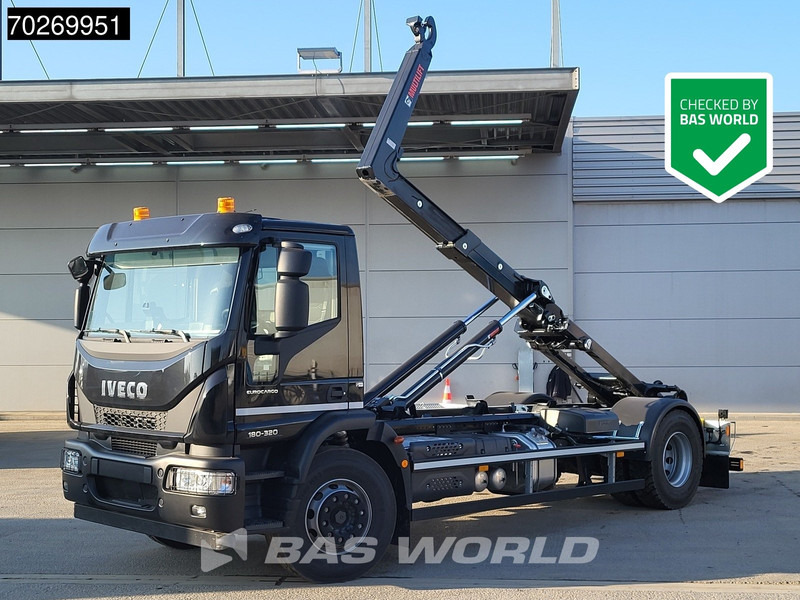 Iveco Eurocargo 180E320 4X2 NEW! 14tons Hiab Multilift ULT14S51 ACC Euro 6 - Hákový nosič kontajnerov: obrázok 1 Iveco Eurocargo 180E320 4X2 NEW! 14tons Hiab Multilift ULT14S51 ACC Euro 6 - Hákový nosič kontajnerov: obrázok 1