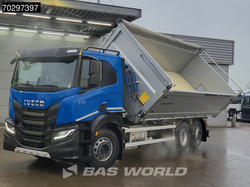 Iveco S-Way 420 6X2 NEW! 17m3 3-way KH kipper Lift+Steering axle Automatic Euro 6 - Sklápač: obrázok 3 Iveco S-Way 420 6X2 NEW! 17m3 3-way KH kipper Lift+Steering axle Automatic Euro 6 - Sklápač: obrázok 3