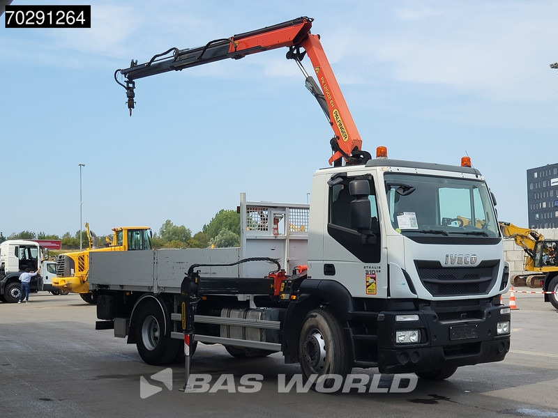 Iveco Stralis 310 4X2 Palfinger PK12002 EH Kran Crane Rotator Automatic Full Steel Euro 6 - Valníkový/ Plošinový nákladný automobil, Auto s hydraulickou rukou: obrázok 3 Iveco Stralis 310 4X2 Palfinger PK12002 EH Kran Crane Rotator Automatic Full Steel Euro 6 - Valníkový/ Plošinový nákladný automobil, Auto s hydraulickou rukou: obrázok 3