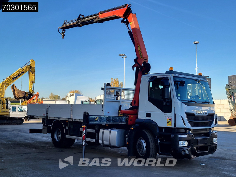Iveco Stralis 310 4X2 Palfinger PK14002 EH Kran Crane Steel suspension Euro 6 - Valníkový/ Plošinový nákladný automobil, Auto s hydraulickou rukou: obrázok 3 Iveco Stralis 310 4X2 Palfinger PK14002 EH Kran Crane Steel suspension Euro 6 - Valníkový/ Plošinový nákladný automobil, Auto s hydraulickou rukou: obrázok 3