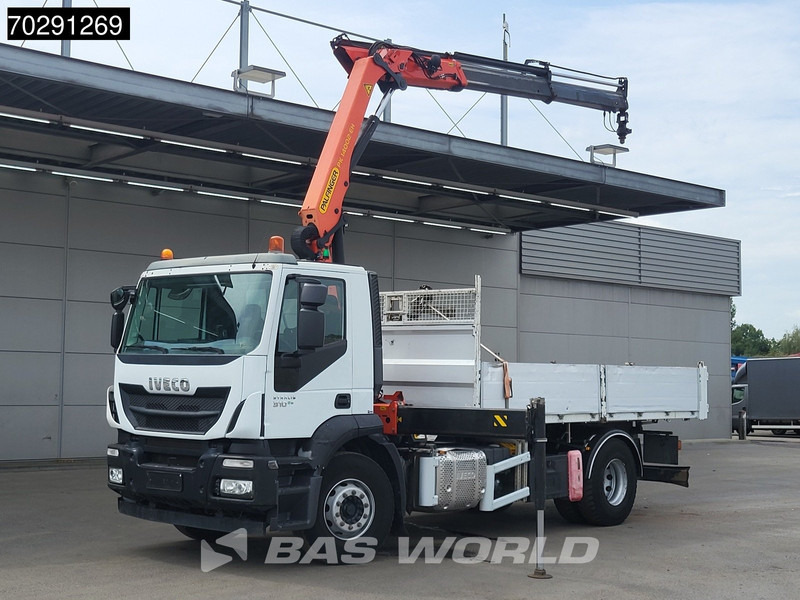 Iveco Stralis 310 4X2 Palfinger PK14002EH Crane Tipper Full Steel Automatic Euro 6 - Sklápač, Auto s hydraulickou rukou: obrázok 2 Iveco Stralis 310 4X2 Palfinger PK14002EH Crane Tipper Full Steel Automatic Euro 6 - Sklápač, Auto s hydraulickou rukou: obrázok 2