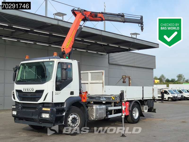 Iveco Stralis 310 4X2 Palfinger PK16002 Crane 5th+6th function Rotator Steelsuspension - Valníkový/ Plošinový nákladný automobil, Auto s hydraulickou rukou: obrázok 1 Iveco Stralis 310 4X2 Palfinger PK16002 Crane 5th+6th function Rotator Steelsuspension - Valníkový/ Plošinový nákladný automobil, Auto s hydraulickou rukou: obrázok 1