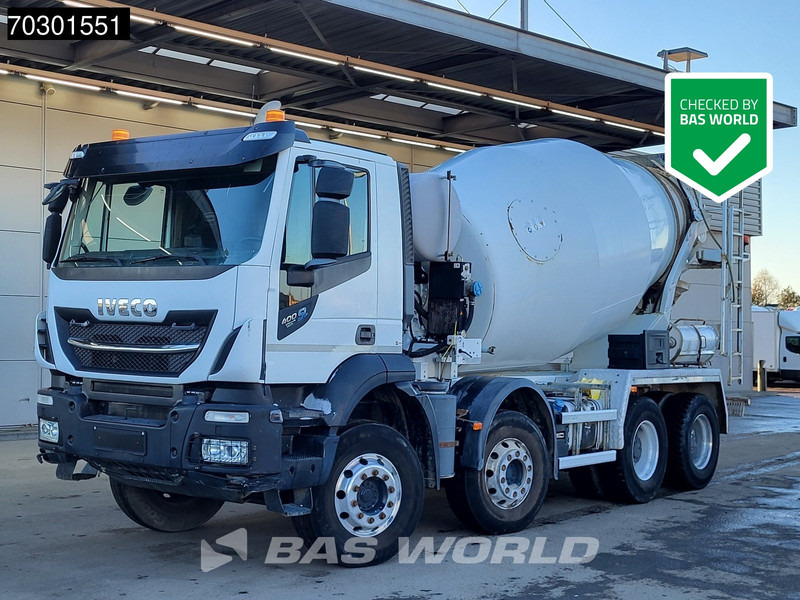 Iveco Stralis 400 8X4 9m3 Stetter mixer Steelsuspension Big-Axle Automatic Euro 6 - Domiešavač: obrázok 1 Iveco Stralis 400 8X4 9m3 Stetter mixer Steelsuspension Big-Axle Automatic Euro 6 - Domiešavač: obrázok 1