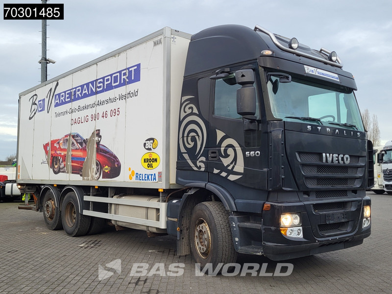 Iveco Stralis 560 6X2 Retarder Automatic Lift Axle 1500kg Tailgate Euro 5 - Skříňový nákladní auto: obrázok 3 Iveco Stralis 560 6X2 Retarder Automatic Lift Axle 1500kg Tailgate Euro 5 - Skříňový nákladní auto: obrázok 3