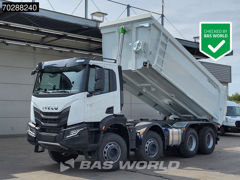 Iveco T-WAY 450 8X4 New! 20m3 Cantoni Tipper Steelsuspension Big-Axle Automatic Euro 6 - Sklápač: obrázok 1 Iveco T-WAY 450 8X4 New! 20m3 Cantoni Tipper Steelsuspension Big-Axle Automatic Euro 6 - Sklápač: obrázok 1