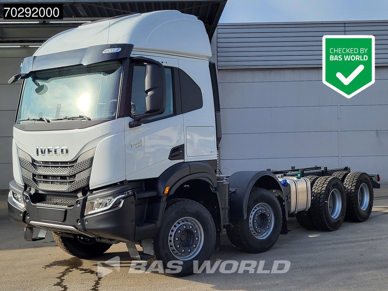 Iveco T-Way 510 8X4 New! Retarder Big-Axle Steelsuspension Automatic LED Euro 6 - Podvozek s kabinou: obrázok 1 Iveco T-Way 510 8X4 New! Retarder Big-Axle Steelsuspension Automatic LED Euro 6 - Podvozek s kabinou: obrázok 1