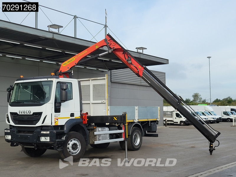 Iveco Trakker 310 4X2 Palfinger PK14002 EH Crane Kran Rotator Steelsuspension Big-Axle Manual Euro 6 - Valníkový/ Plošinový nákladný automobil, Auto s hydraulickou rukou: obrázok 5 Iveco Trakker 310 4X2 Palfinger PK14002 EH Crane Kran Rotator Steelsuspension Big-Axle Manual Euro 6 - Valníkový/ Plošinový nákladný automobil, Auto s hydraulickou rukou: obrázok 5
