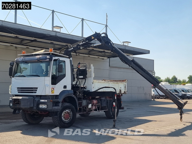 Iveco Trakker 310 4X4 Atlas 145.2-A2 Kran Crane 4x4 Big axle 6m3 3 sided tipper Euro 4 - Sklápač, Auto s hydraulickou rukou: obrázok 5 Iveco Trakker 310 4X4 Atlas 145.2-A2 Kran Crane 4x4 Big axle 6m3 3 sided tipper Euro 4 - Sklápač, Auto s hydraulickou rukou: obrázok 5