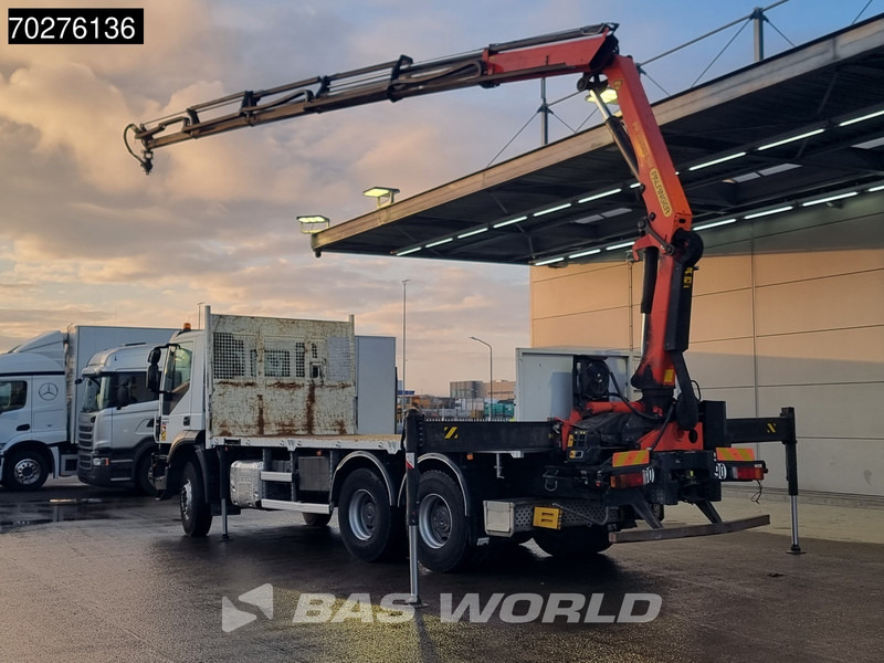 Iveco Trakker 360 6X4 Palfinger PK 18502 SH D Kran Crane Big axle Euro 6 - Valníkový/ Plošinový nákladný automobil, Auto s hydraulickou rukou: obrázok 2 Iveco Trakker 360 6X4 Palfinger PK 18502 SH D Kran Crane Big axle Euro 6 - Valníkový/ Plošinový nákladný automobil, Auto s hydraulickou rukou: obrázok 2