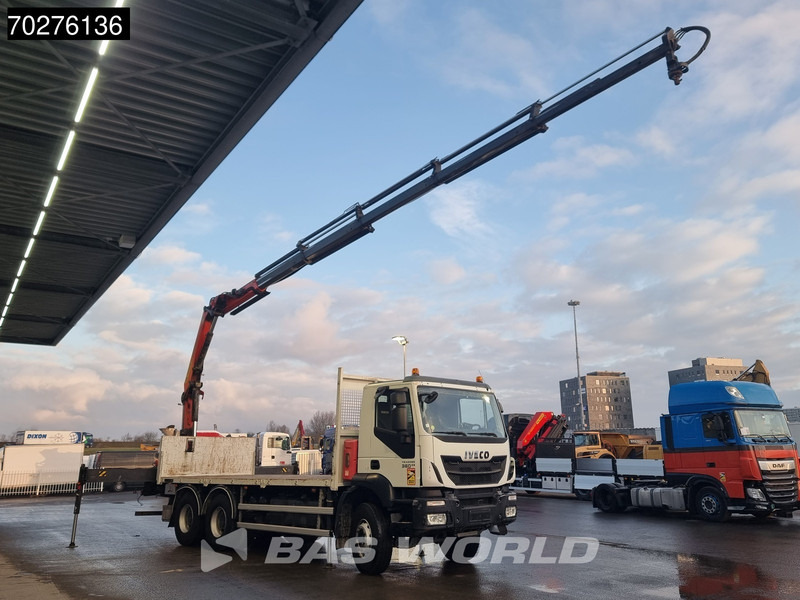 Iveco Trakker 360 6X4 Palfinger PK 18502 SH D Kran Crane Big axle Euro 6 - Valníkový/ Plošinový nákladný automobil, Auto s hydraulickou rukou: obrázok 5 Iveco Trakker 360 6X4 Palfinger PK 18502 SH D Kran Crane Big axle Euro 6 - Valníkový/ Plošinový nákladný automobil, Auto s hydraulickou rukou: obrázok 5
