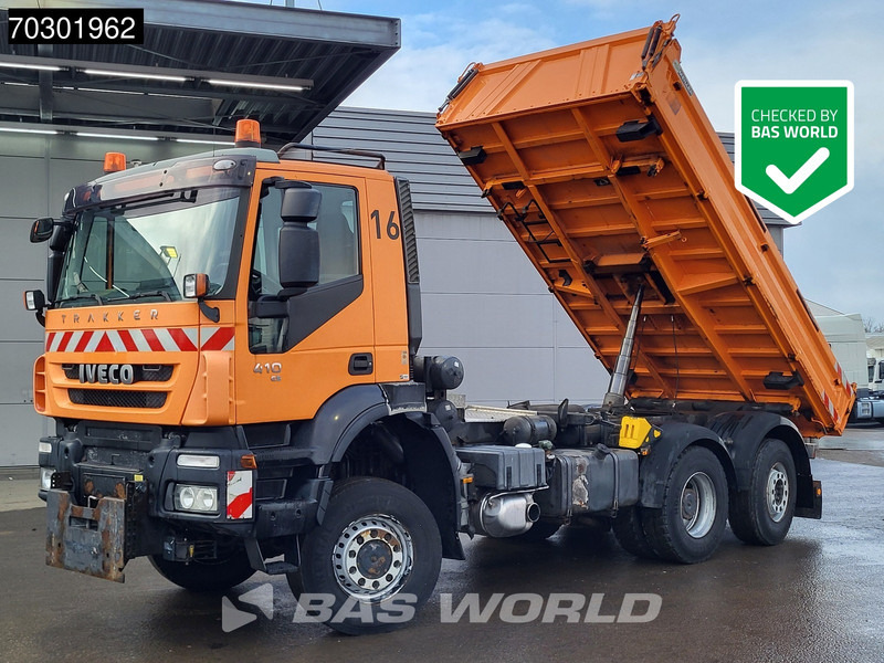 Iveco Trakker 410 6X4 5m3 Meiller 3-way tipper Lift+Steering axle Big-Axle Euro 5 - Sklápač: obrázok 1 Iveco Trakker 410 6X4 5m3 Meiller 3-way tipper Lift+Steering axle Big-Axle Euro 5 - Sklápač: obrázok 1