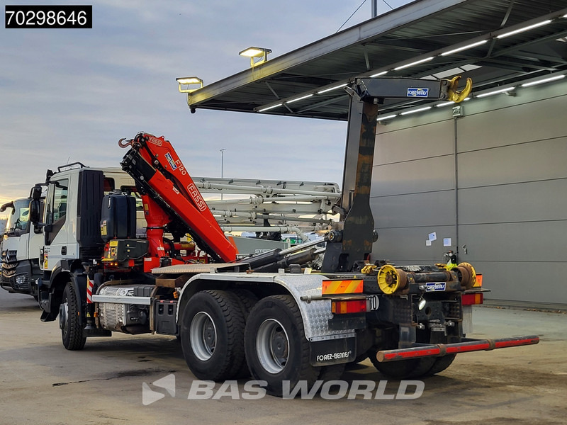 Iveco Trakker 450 6X4 Fassi F120B.2.22 Crane Marrel AL16S50 Retarder Big-axle Euro 6 - Hákový nosič kontajnerov, Auto s hydraulickou rukou: obrázok 5 Iveco Trakker 450 6X4 Fassi F120B.2.22 Crane Marrel AL16S50 Retarder Big-axle Euro 6 - Hákový nosič kontajnerov, Auto s hydraulickou rukou: obrázok 5
