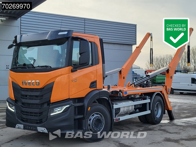 Iveco X-Way 360 4X2 NEW! HIAB 12tons skiploader Automatic Euro 6 - Ramenový nosič kontajnerov: obrázok 1 Iveco X-Way 360 4X2 NEW! HIAB 12tons skiploader Automatic Euro 6 - Ramenový nosič kontajnerov: obrázok 1