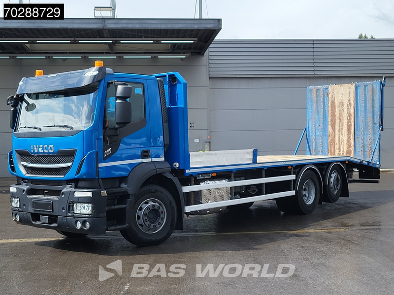 Iveco X-Way 420 6X2 Machine transporter Hydraulic Ramp Lift+steering axle ACC Euro 6 - Valníkový/ Plošinový nákladný automobil: obrázok 3 Iveco X-Way 420 6X2 Machine transporter Hydraulic Ramp Lift+steering axle ACC Euro 6 - Valníkový/ Plošinový nákladný automobil: obrázok 3